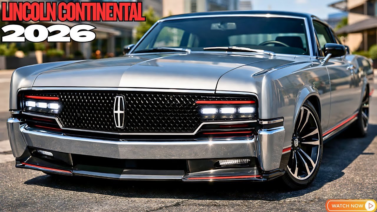 2026 Lincoln Continental: Redefining Elegant American Luxury